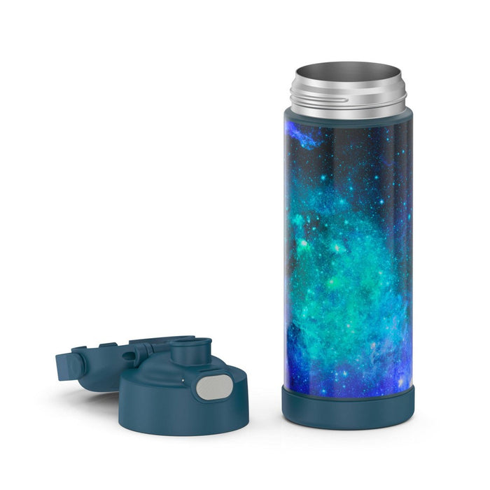 Thermos 16oz FUNtainer Water Bottle with Bail Handle- Galaxy Teal *NEW*