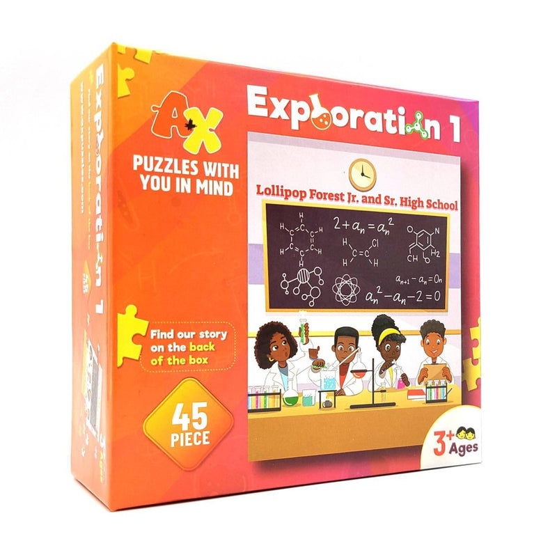 A+X Exploration Kids' Jigsaw Puzzle - 45pc *BRAND NEW & SEALED*