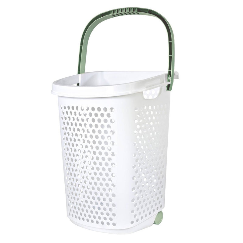 Home Logic Rolling Laundry Hamper White (LOCAL PICKUP ONLY)