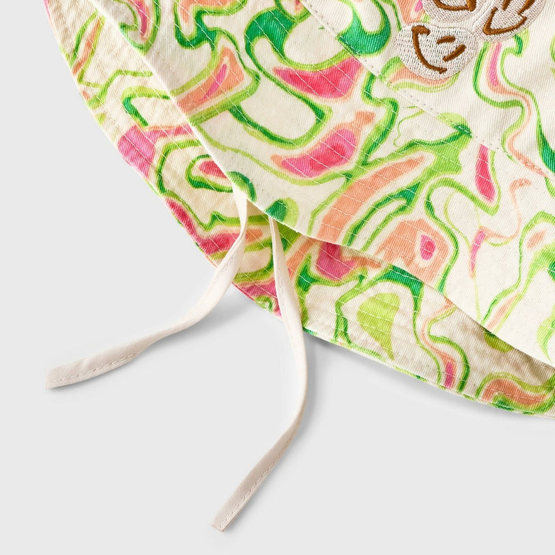 Swirl and Smiley Face Bucket Hat - Wild Fable™