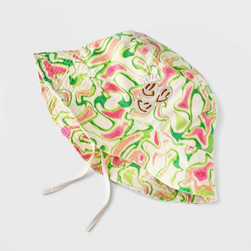 Swirl and Smiley Face Bucket Hat - Wild Fable™