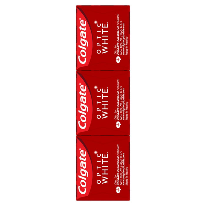 Colgate Optic White Advanced Whitening Toothpaste - Icy Fresh - 3.2oz/3pk