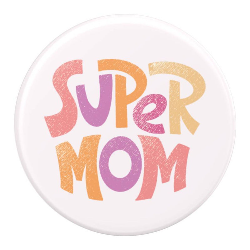 PopSockets Mother's Day PopGrip Cell Phone Grip & Stand - Super Mom