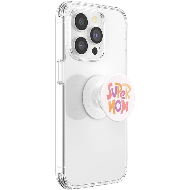PopSockets Mother's Day PopGrip Cell Phone Grip & Stand - Super Mom