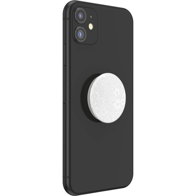 PopSockets PopGrip Cell Phone Grip & Stand - Blanc Fresh