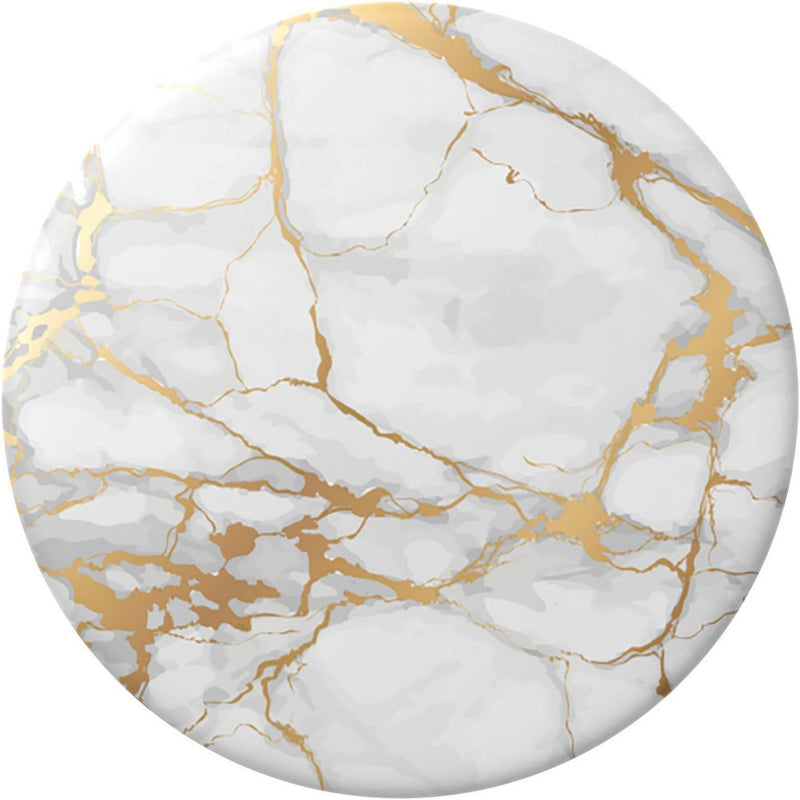 PopSockets PopGrip Cell Phone Grip & Stand - Gold Lutz Marble