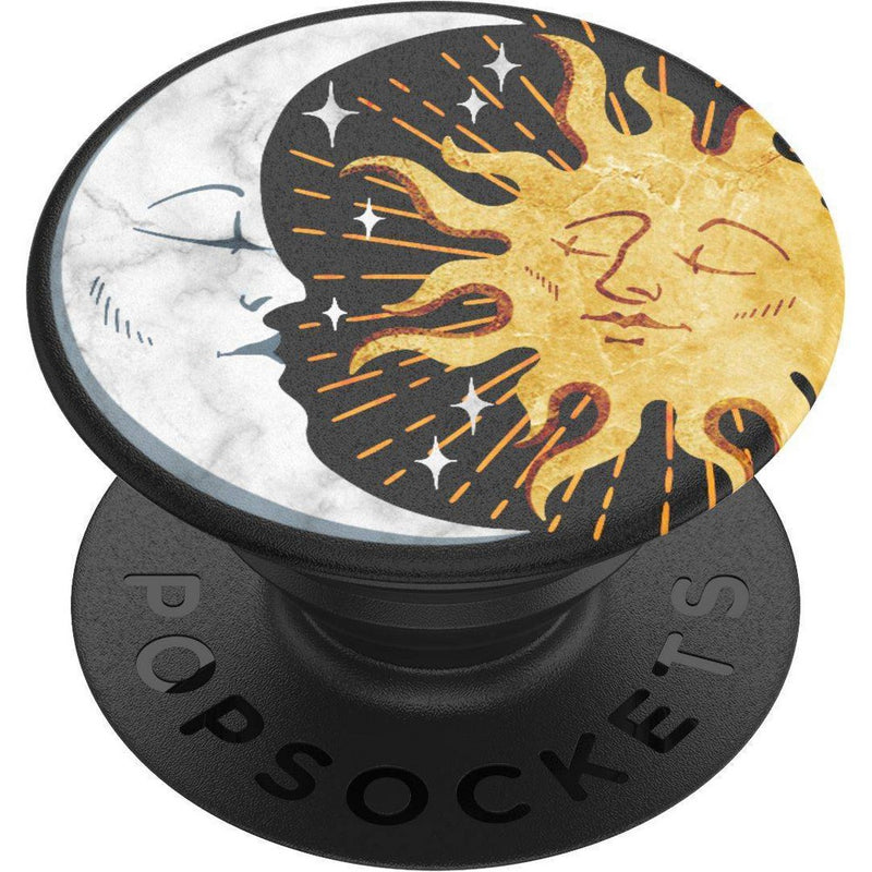 PopSockets PopGrip Cell Phone Moon & Sky Grip & Stand - Sun and Moon