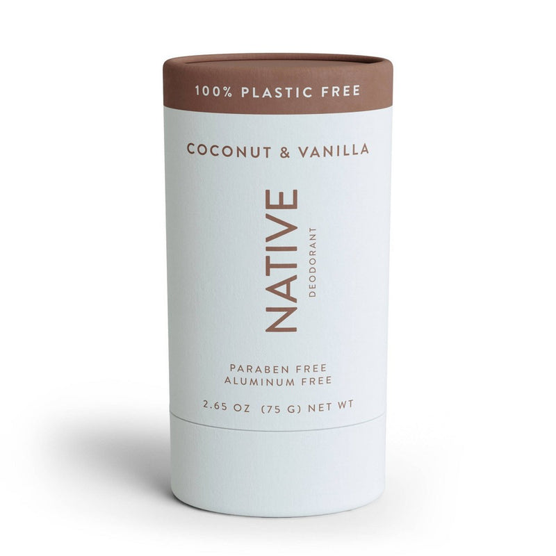 Native Plastic Free Coconut and Vanilla Deodorant - 2.65oz