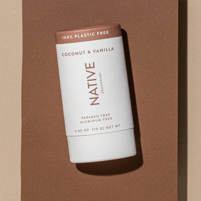 Native Plastic Free Coconut and Vanilla Deodorant - 2.65oz