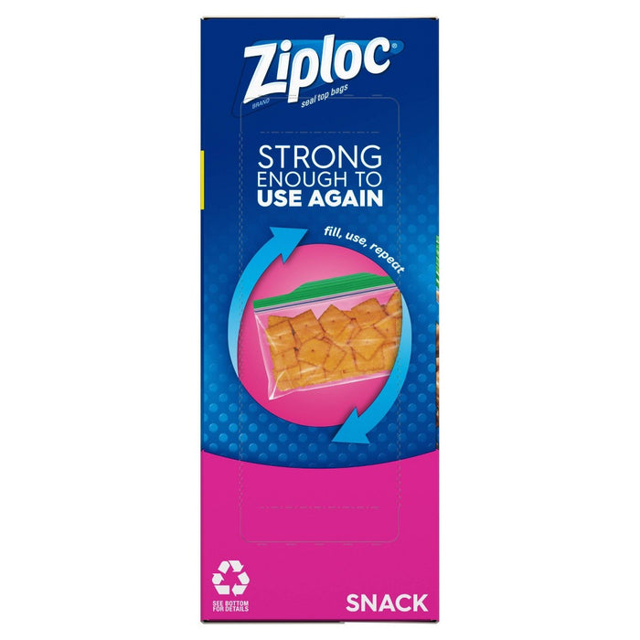 Ziploc Snack Bags with Grip 'n Seal Technology - 90ct
