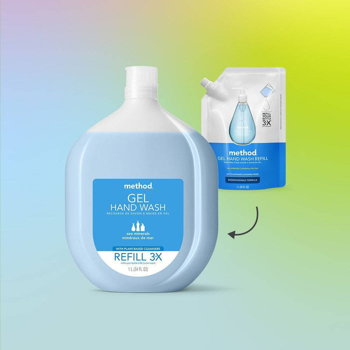 Method Gel Hand Soap Refill Waterfall - 34 fl oz