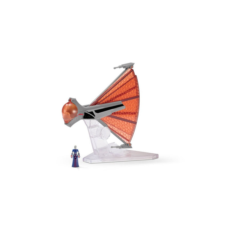 Star Wars Micro Galaxy Squadron Asajj Ventress Ginivex Startfighter 3" Small Vehicle & Figure