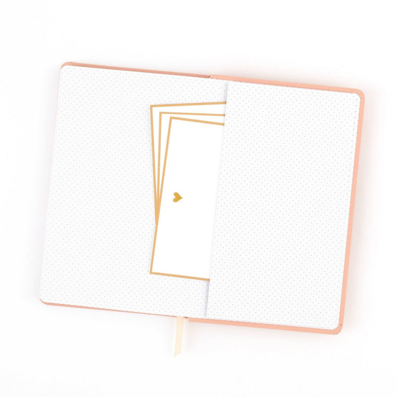 Ruled Journal Soft Touch Bungee Pink - Sugar Paper Essentials