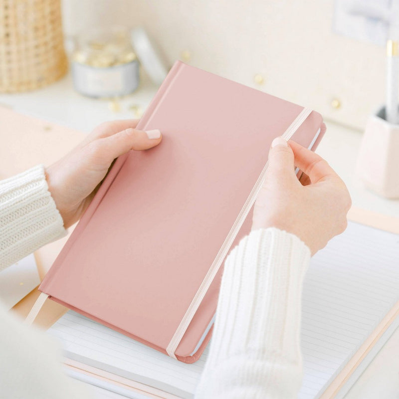 Ruled Journal Soft Touch Bungee Pink - Sugar Paper Essentials