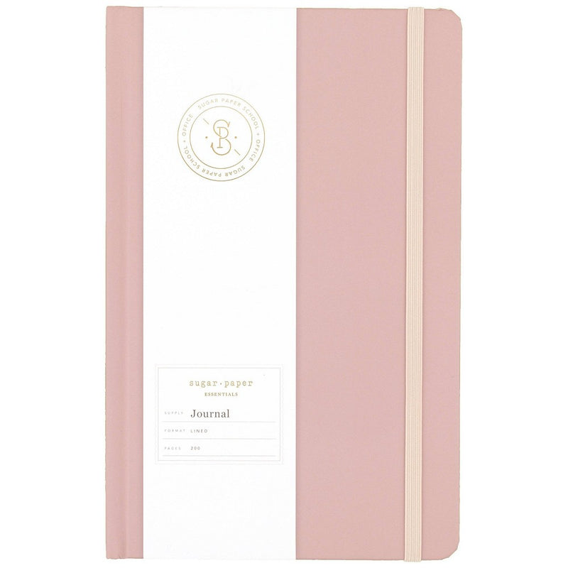 Ruled Journal Soft Touch Bungee Pink - Sugar Paper Essentials