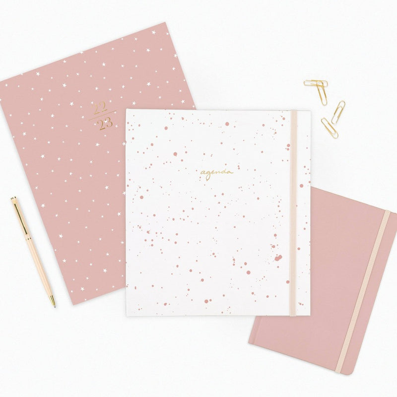 Ruled Journal Soft Touch Bungee Pink - Sugar Paper Essentials