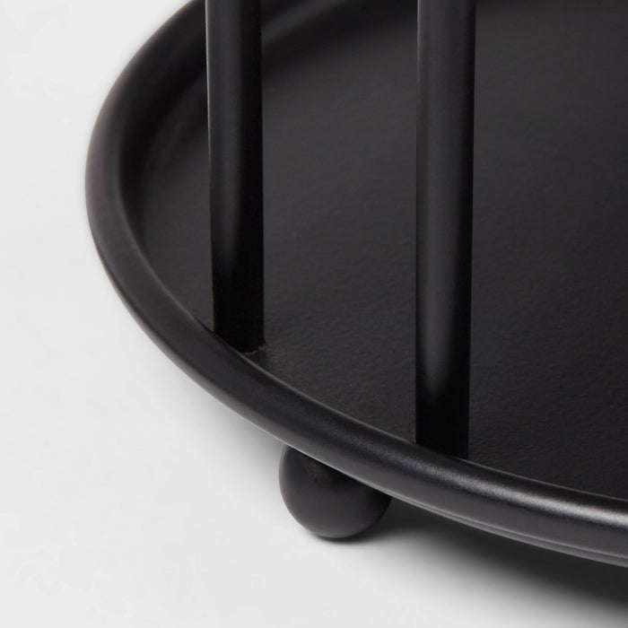 Iron Wire Paper Towel Holder Black - Threshold™