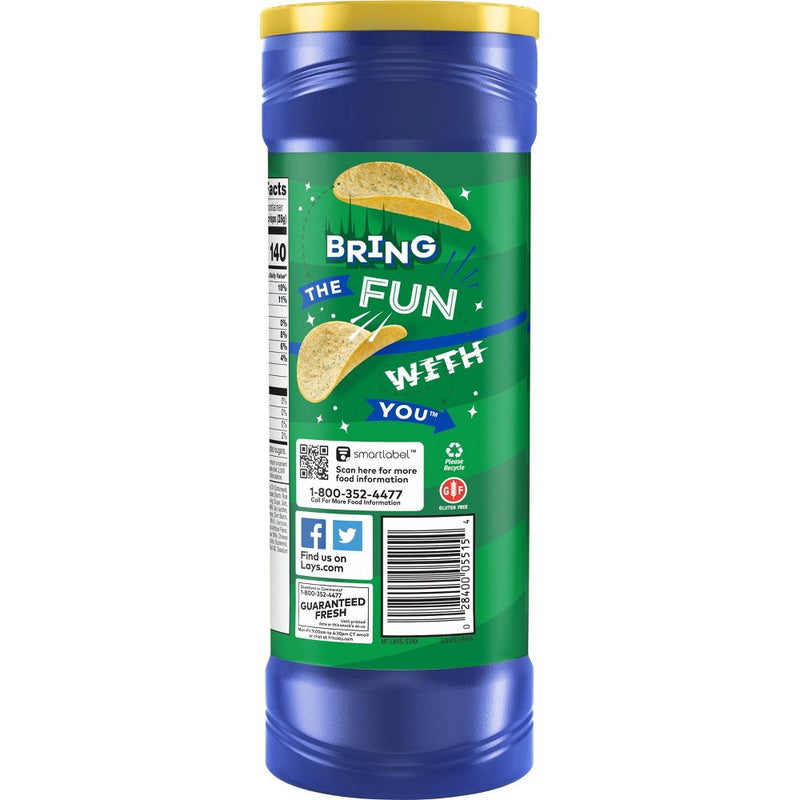 Lay's Stax Sour Cream & Onion Potato Chips - 5.5oz