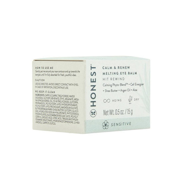 Honest Beauty Calm & Renew Melting Eye Balm with Calming Phyto-Blend - 0.5oz
