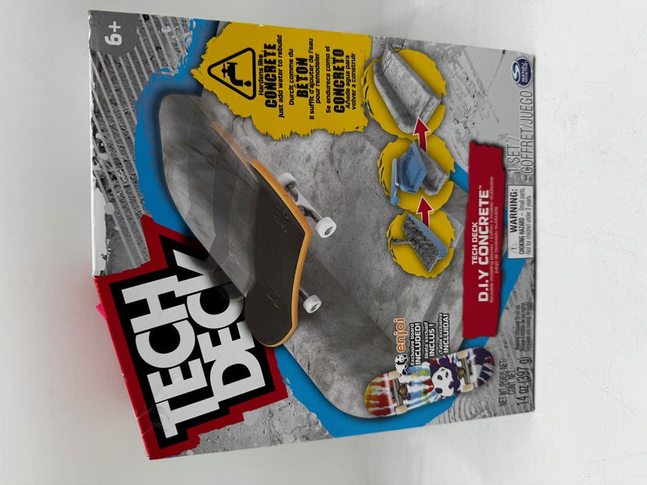 Tech Deck D.I.Y Concrete Reusable Modeling Playset