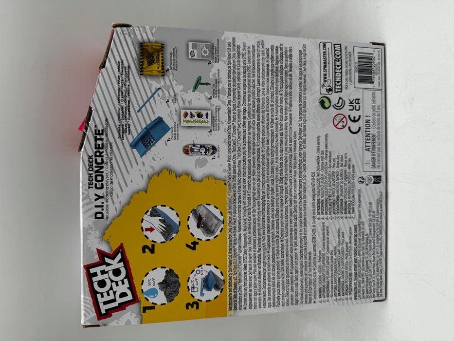 Tech Deck D.I.Y Concrete Reusable Modeling Playset