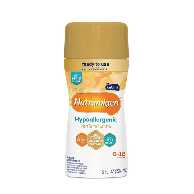 SINGLE BOTTLEEnfamil Nutramigen Hypoallergenic Ready to Feed Infant Formula - 8 fl oz Each/6ct
