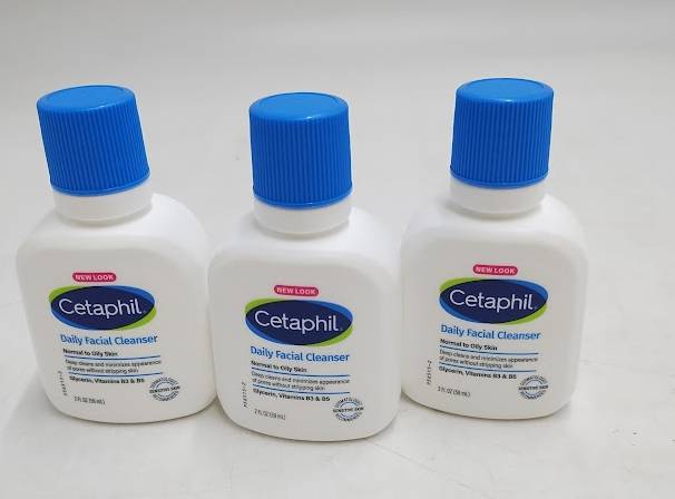 3 PACK!!!! Cetaphil Gentle Foaming Daily Facial Cleanser for Sensitive Skin