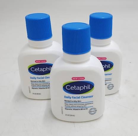 3 PACK!!!! Cetaphil Gentle Foaming Daily Facial Cleanser for Sensitive Skin