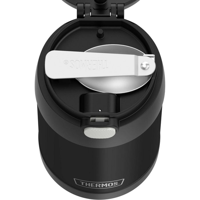 Thermos 16oz FUNtainer Food Jar with Spoon - Matte Black