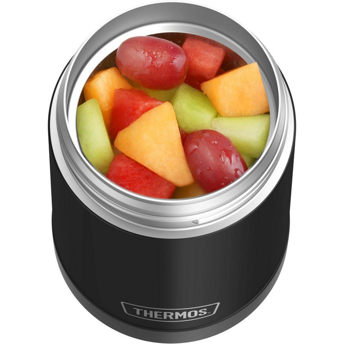Thermos 16oz FUNtainer Food Jar with Spoon - Matte Black