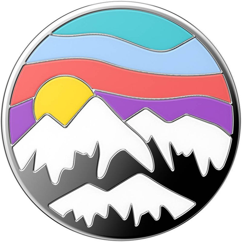 PopSockets PopGrip Enamel Cell Phone Grip & Stand - Altitude Adjustment