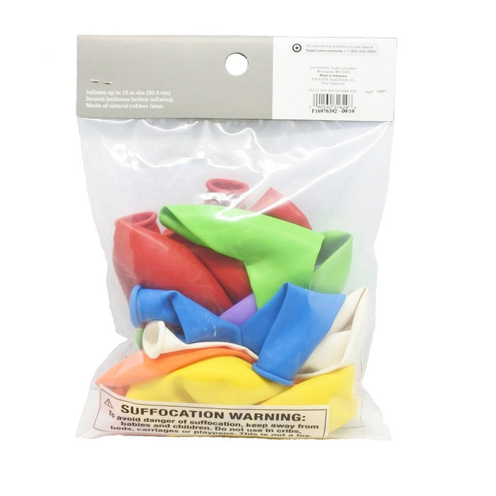 15ct Color Mix Balloons - Spritz™