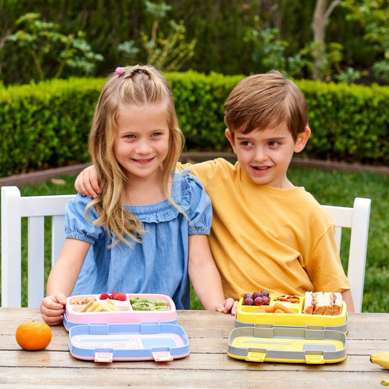 Bentgo Kids' Prints Leakproof, 5 Compartment Bento-Style Lunch Box - Dinos *NEW*