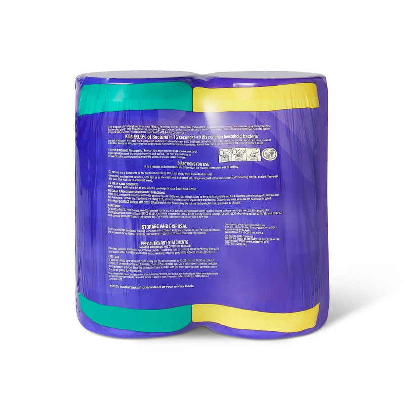 Lemon and Fresh Scented Disinfecting Wipes - 2pk/150ct - up & up™