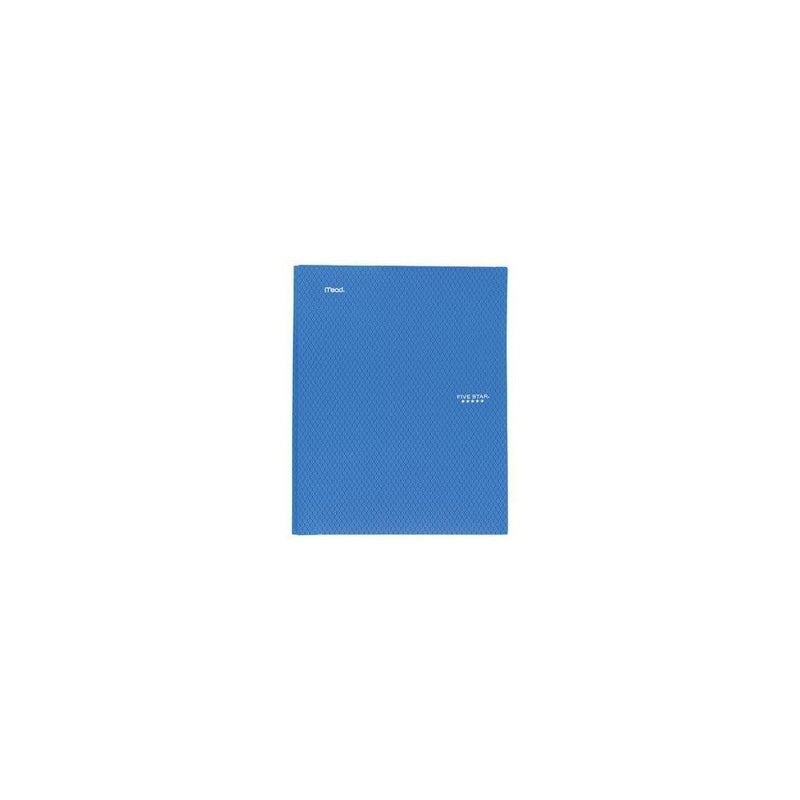Five Star 2 Pocket Plastic Folder with Prongs (Colors May Vary)