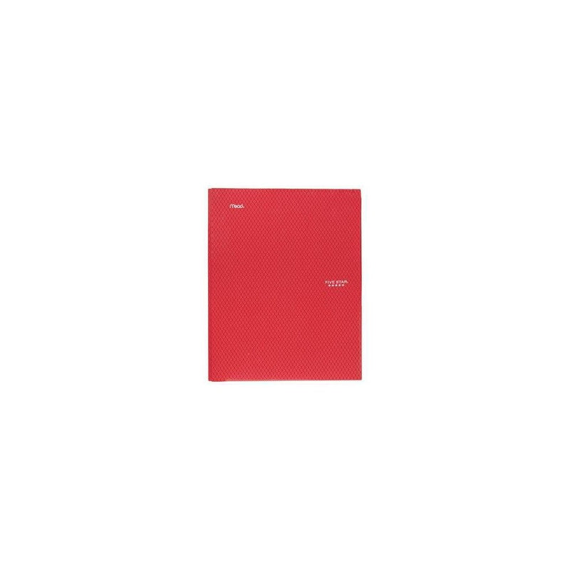 Five Star 2 Pocket Plastic Folder with Prongs (Colors May Vary)