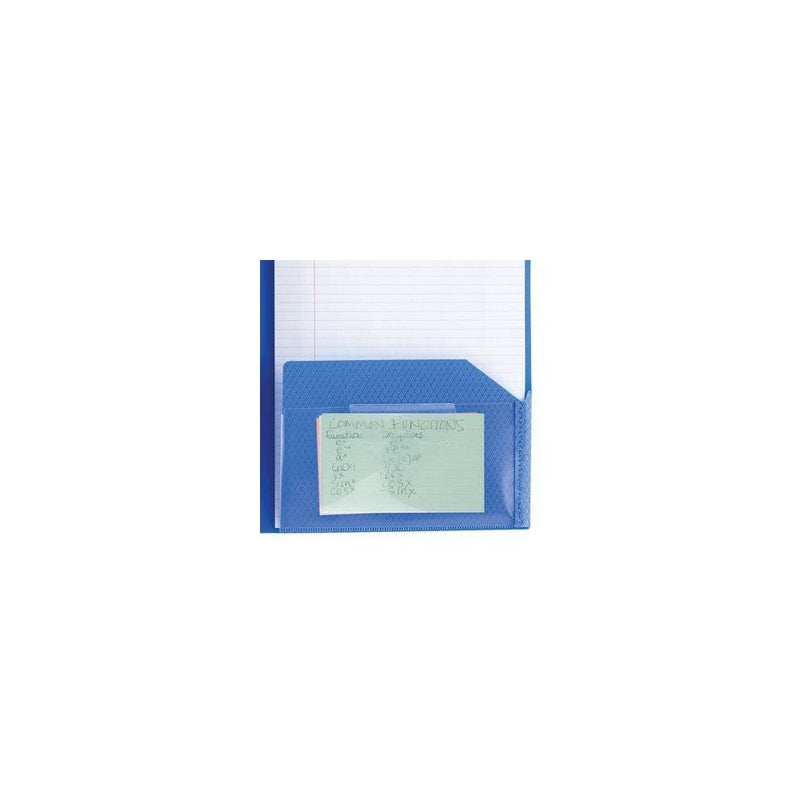 Five Star 2 Pocket Plastic Folder with Prongs (Colors May Vary)