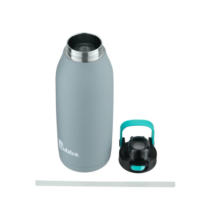 bubba 40oz Radiant Push Button Water Bottle Stainless Steel Bass *NEW*