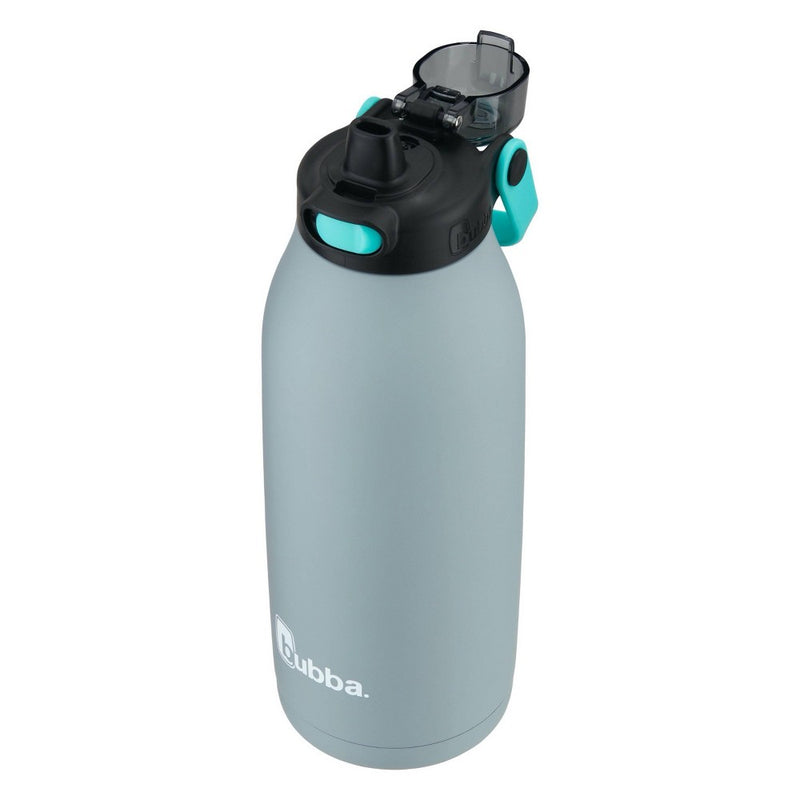 bubba 40oz Radiant Push Button Water Bottle Stainless Steel Bass *NEW*