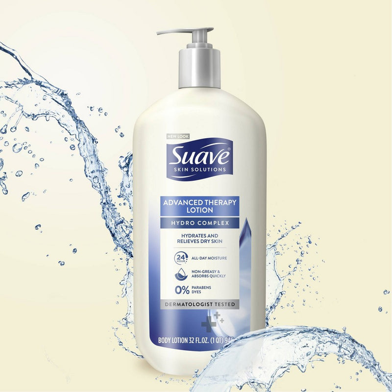 Suave Advanced Therapy Body Lotion Scented - 32 fl oz