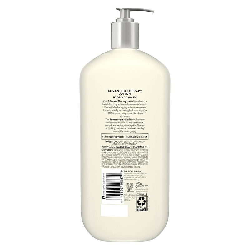 Suave Advanced Therapy Body Lotion Scented - 32 fl oz