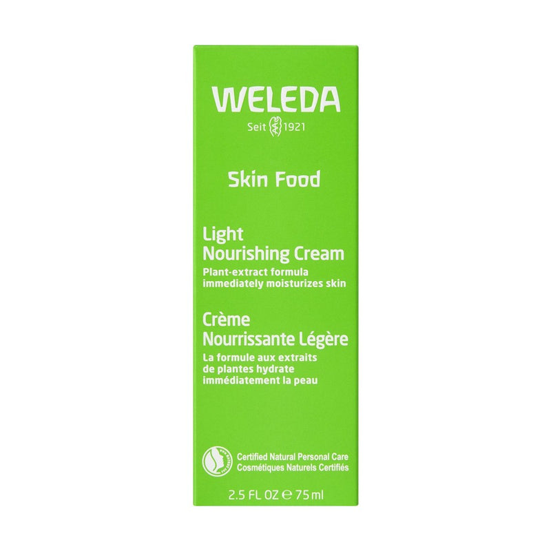 Weleda Skin Food Light Nourishing Cream Chamomile, Pansy, Rosemary & Calendula - 2.5 fl oz