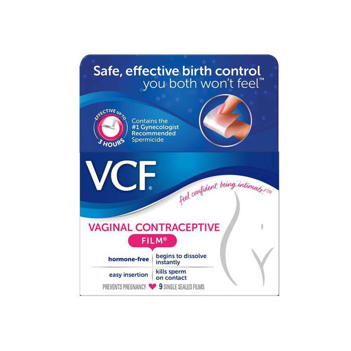 VCF Contraceptive Films - 9ct