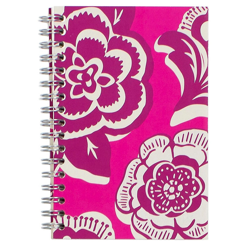 Spiral Notebook 1 Subject College Ruled 4.125" x 5.875" Floral (Designs May Vary) - Greenroom