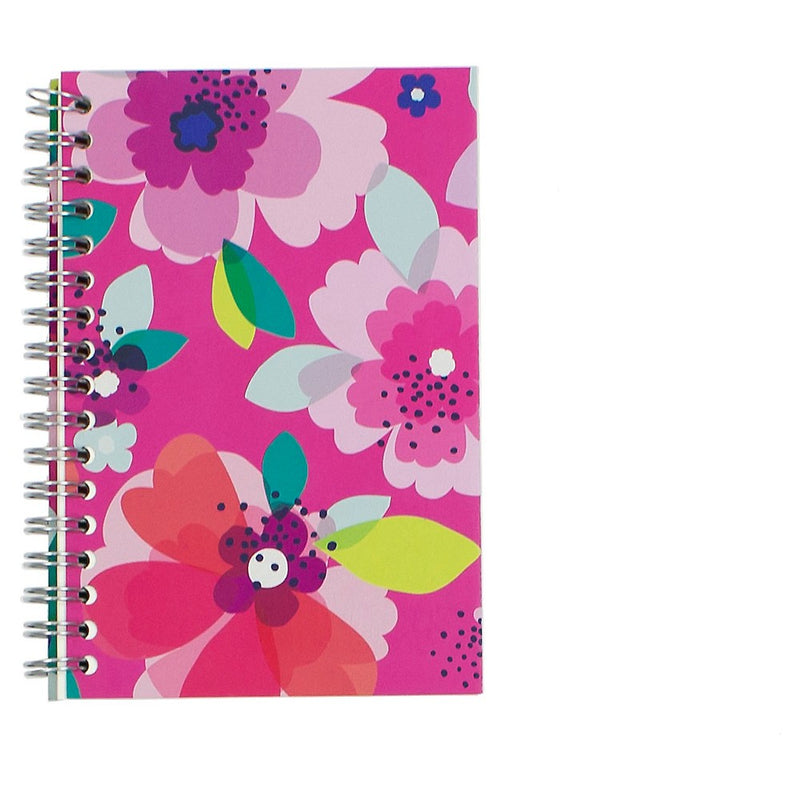 Spiral Notebook 1 Subject College Ruled 4.125" x 5.875" Floral (Designs May Vary) - Greenroom