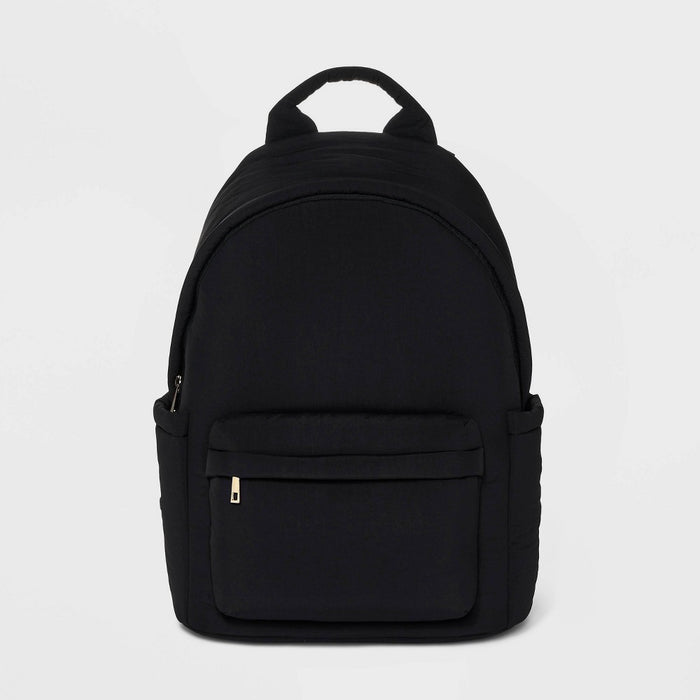 18.5" Puff Dome Backpack - A New Day™ Black