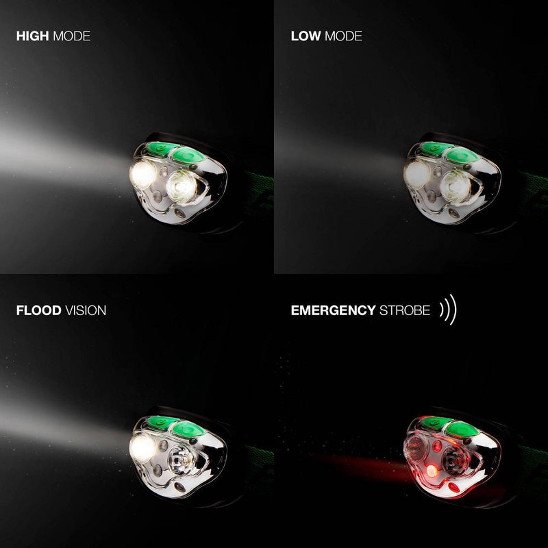 Energizer Vision Ultra Rechargeable LED Headlamp Green