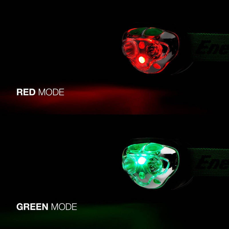 Energizer Vision Ultra Rechargeable LED Headlamp Green