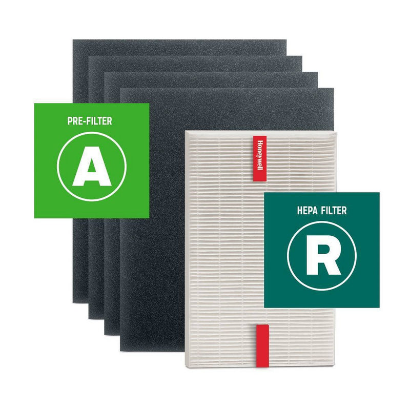 Honeywell HEPA Air Purifier Filter Value Kit with A and R Filters