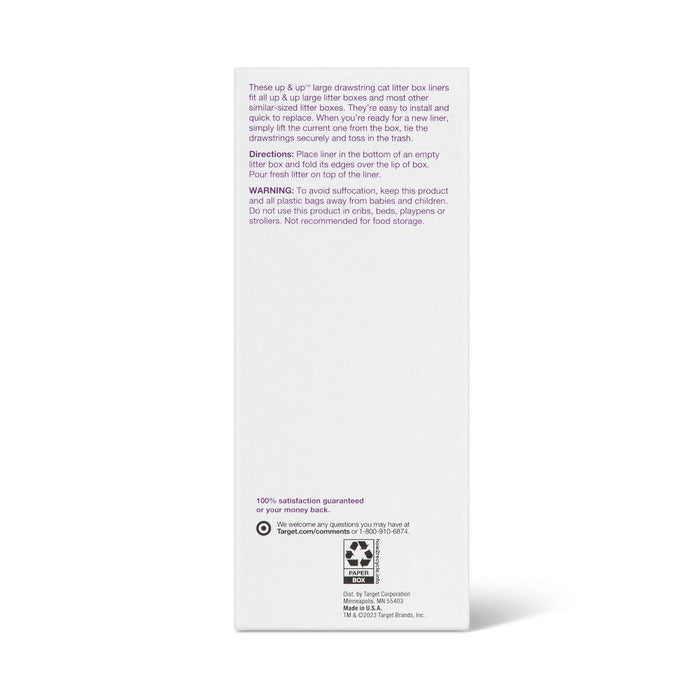 Cat Litter Liners - L - 20ct - up & up™